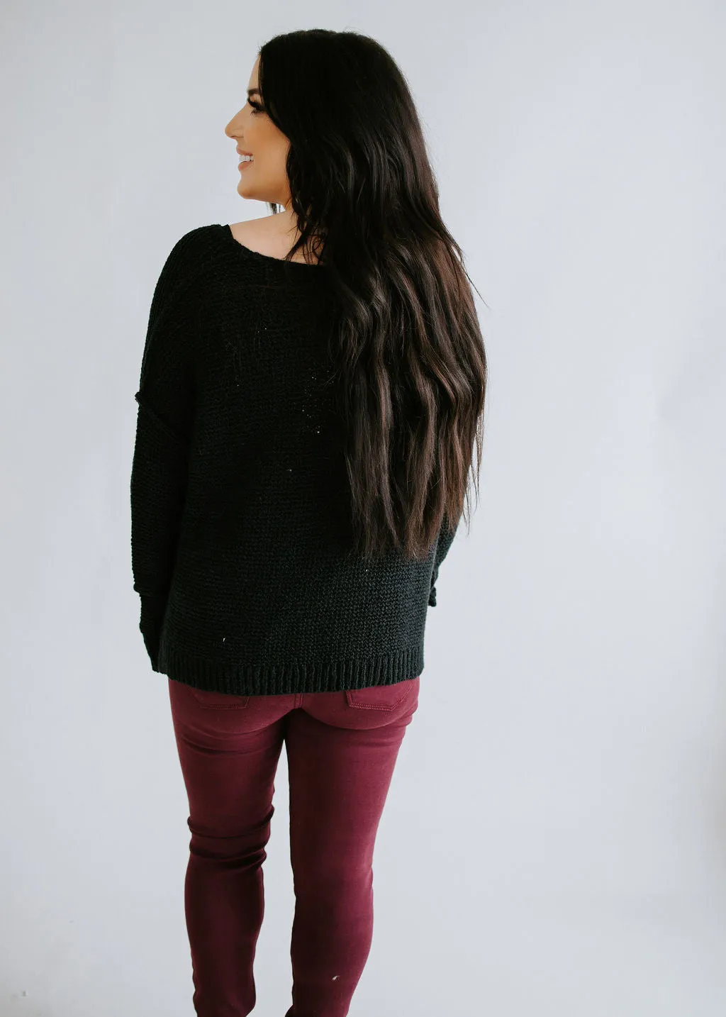 Devon V-Neck Sweater - FINAL SALE