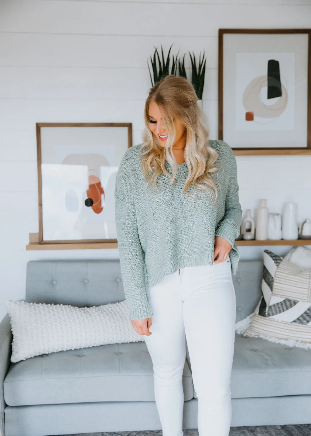 Devon V-Neck Sweater - FINAL SALE