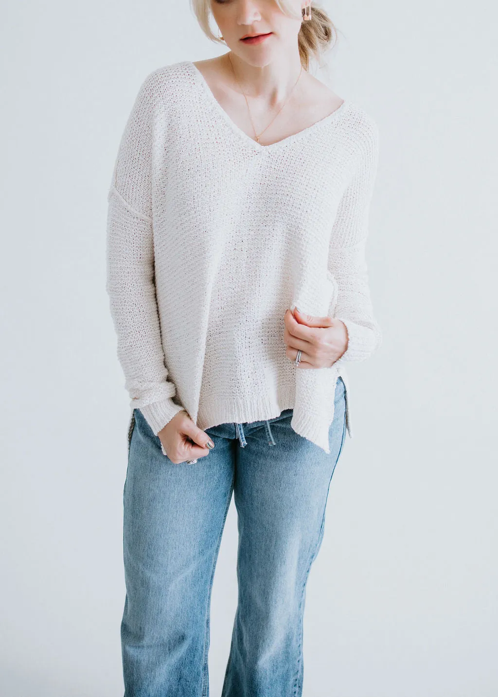 Devon V-Neck Sweater - FINAL SALE