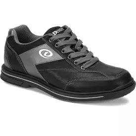 Dexter Mens Bowling Shoes Wide Black/Alloy Right Hand Match Play - Only $49.99.