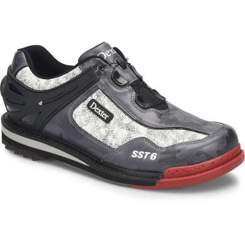 Dexter Bowling Shoes SST 6 Hybrid BOA - Right Hand Grey Camo/Multi