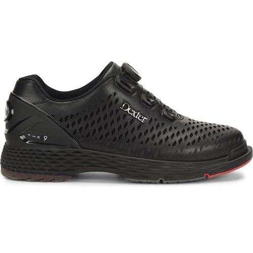 Dexter Mens C9 Bowling Shoes Lazer/Black - Right or Left Hand, ideal for bowling.