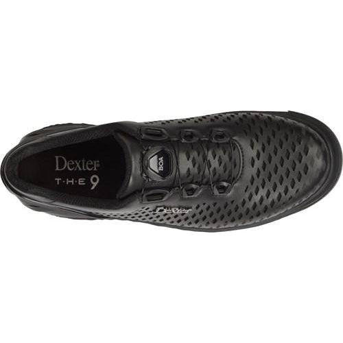 Dexter Mens C9 Bowling Shoes Lazer/Black - Right or Left Hand, ideal for bowling.