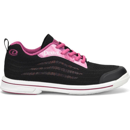 Dexter Women's DexLite Black Pink Bowling Shoes