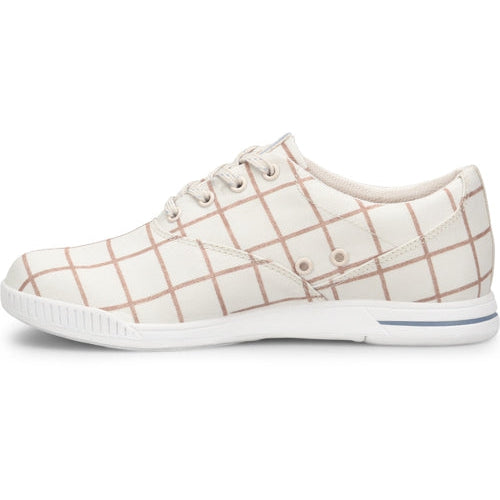 Dexter Women's Kerrie Cream Plaid Bowling Shoes