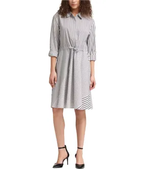 DKNY Women's Striped Dress