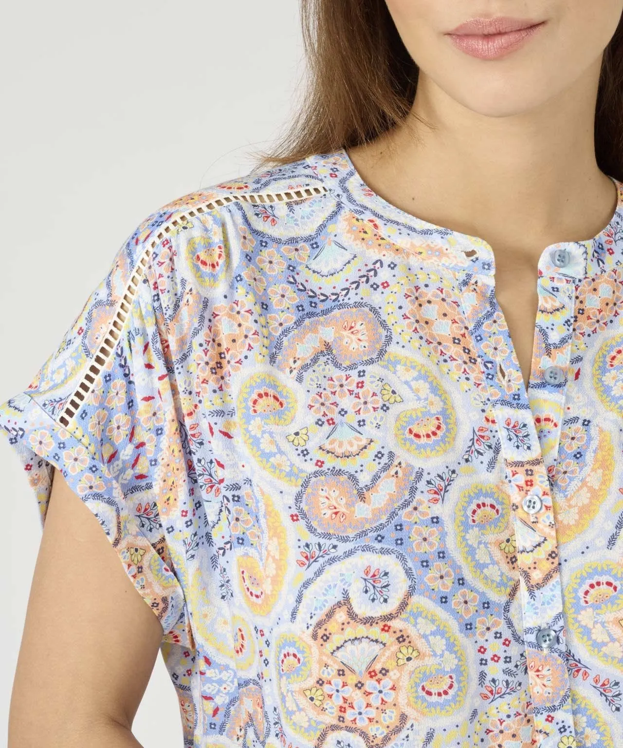 Ecovero Sustainable Printed Blouse