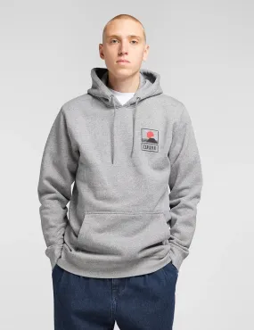 Edwin Sunset Mountain Fuji Hoodie Grey