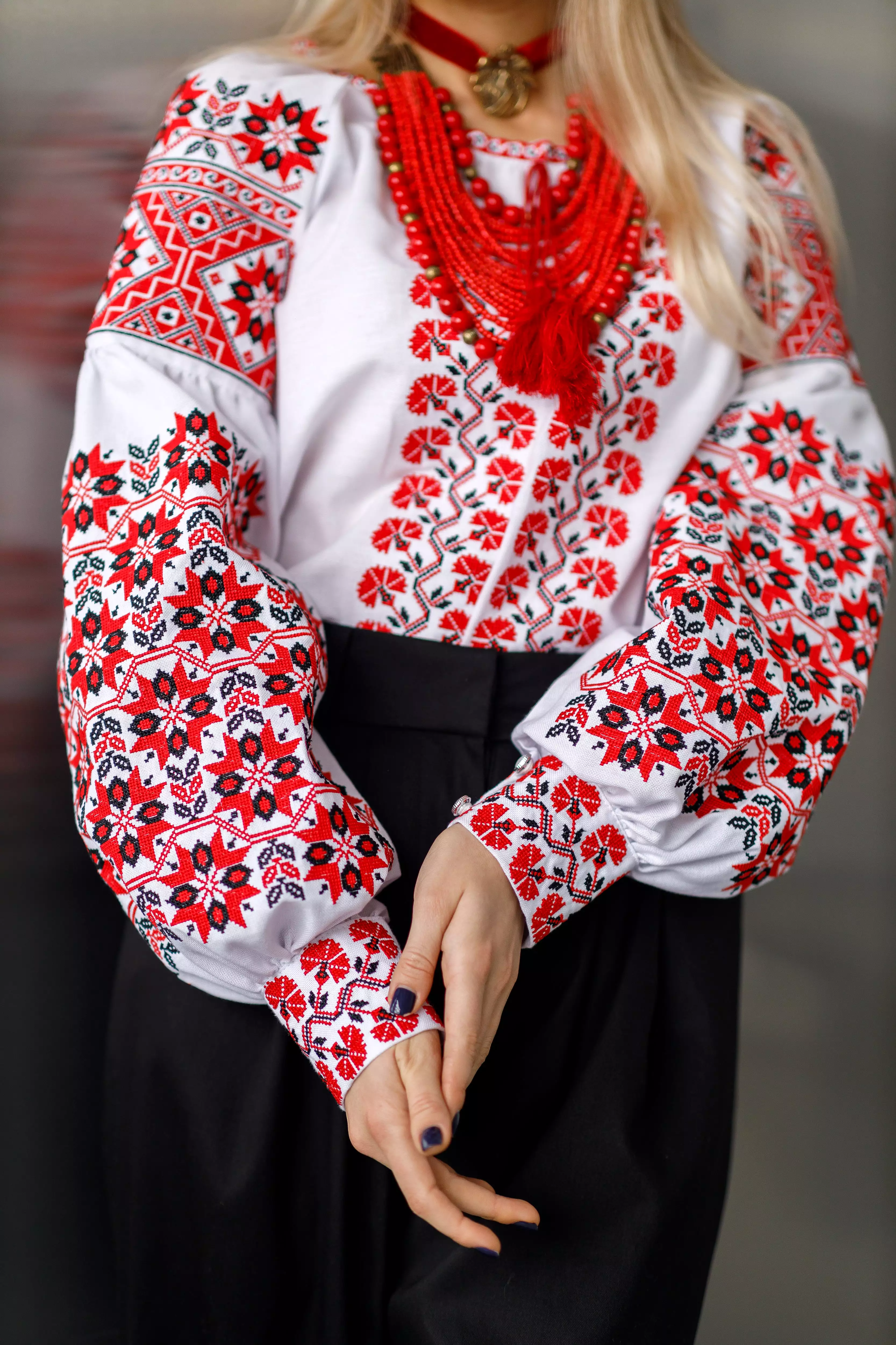 Embroidered Cherkasy Blouse