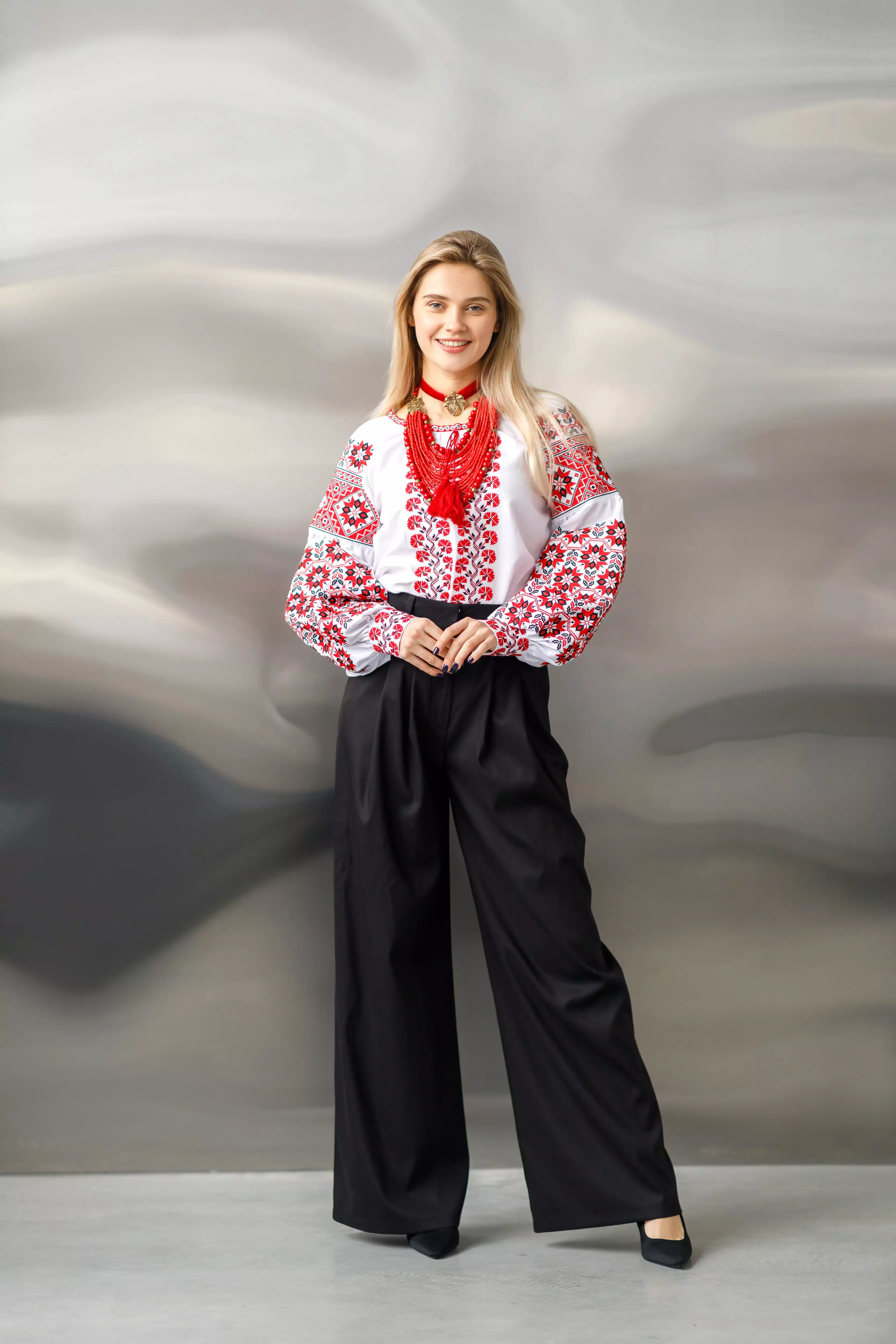 Embroidered Cherkasy Blouse