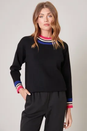 Fool For You Multicolored High Neck Sweater