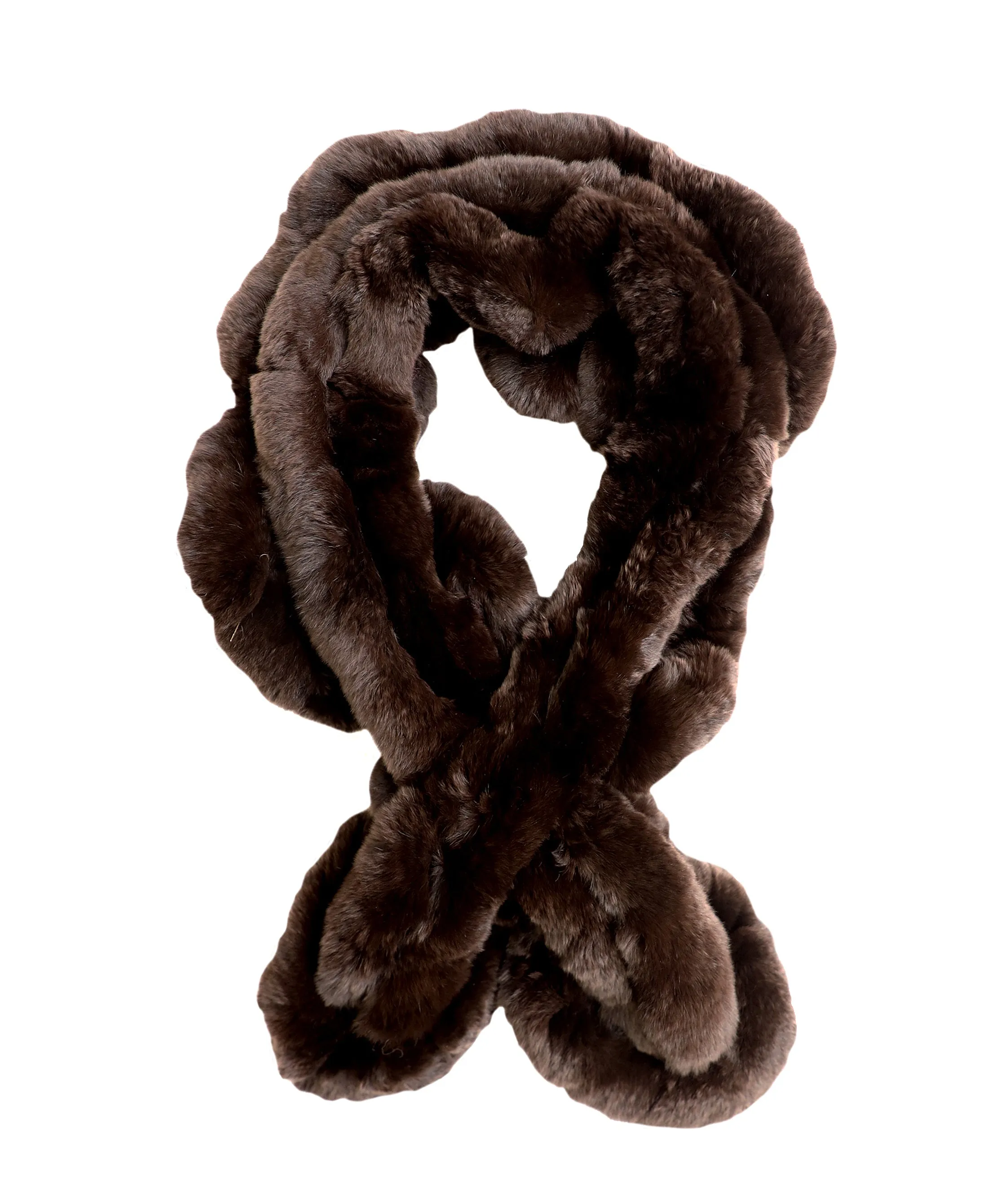 Fur Crochet Scarf