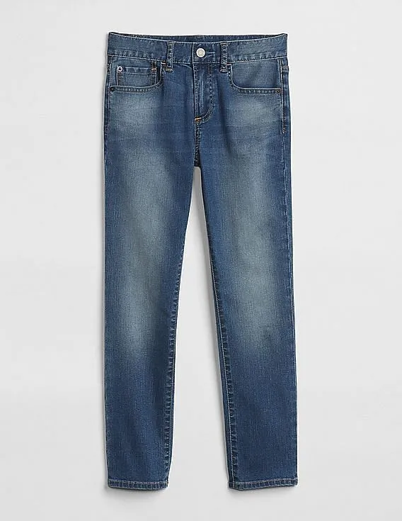 GAP Boys Blue Slim Jeans WearLight