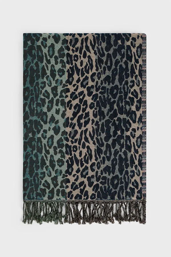 Gerard Darel DOLLY LEOPARD WOOL SCARF Accessory