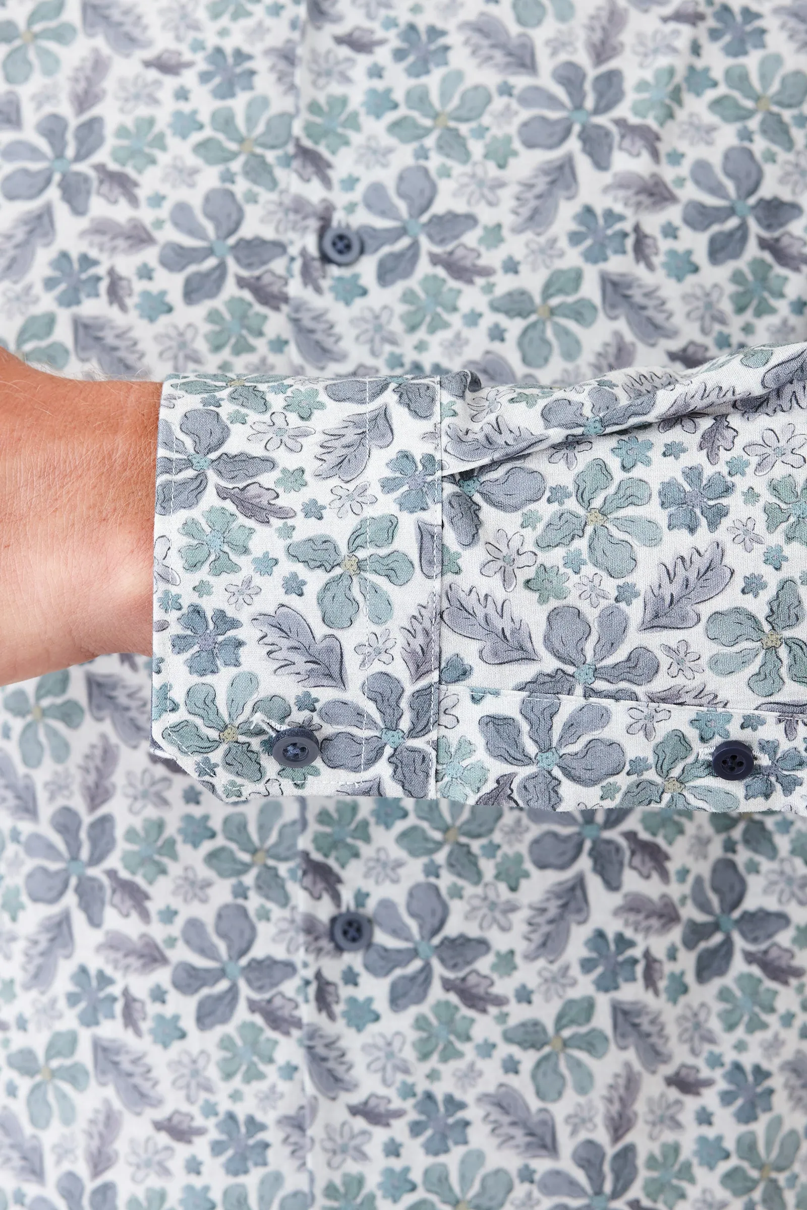 Gibson Motion Shirt - Pastel Floral Multi