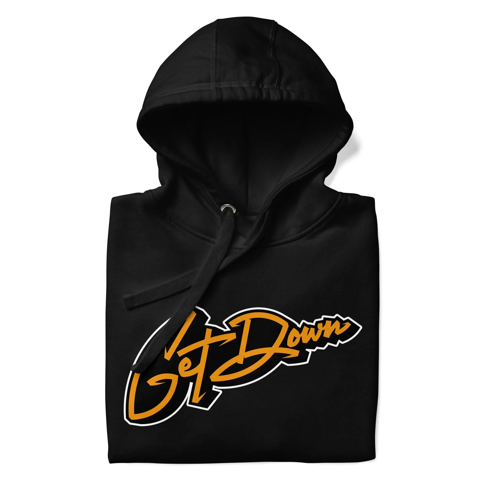 Graffiti Lettering Hoodie Black