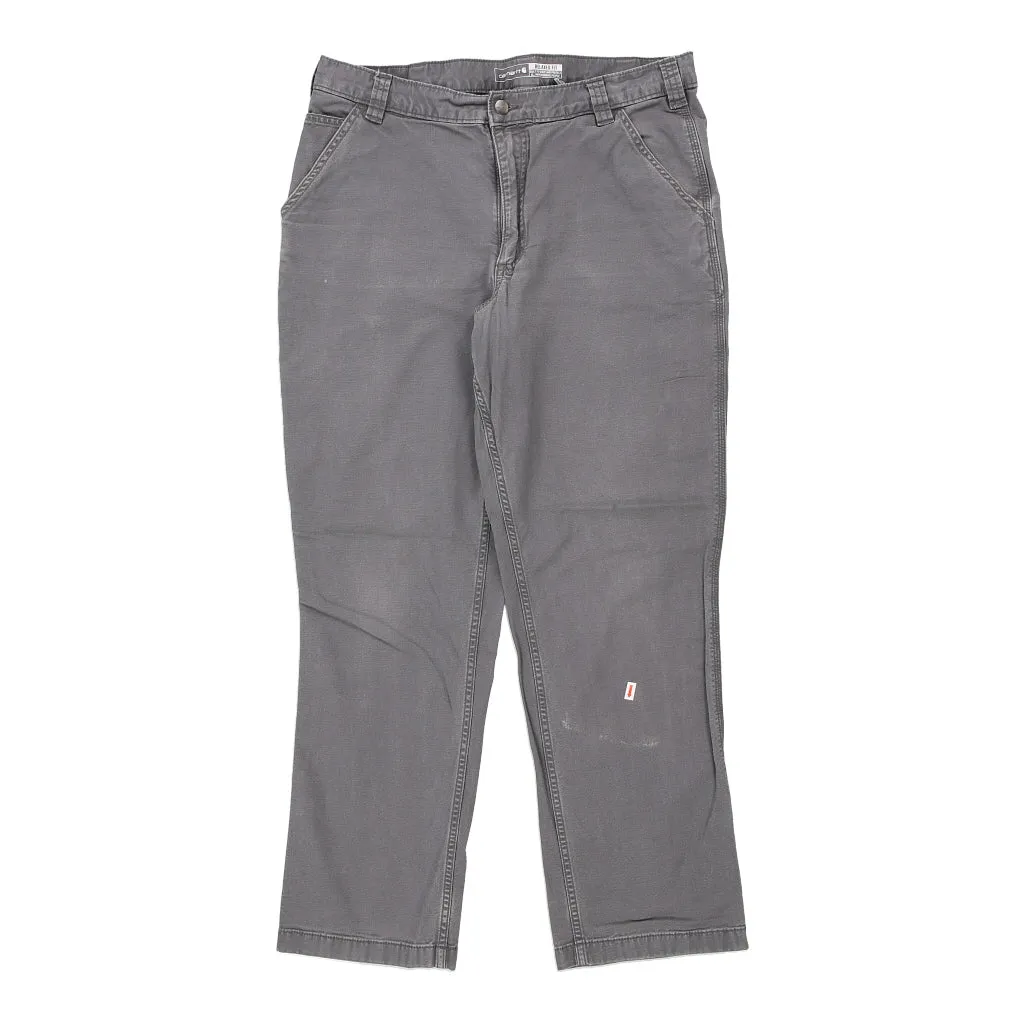 Grey Carhartt Cotton Jeans 36W 32L