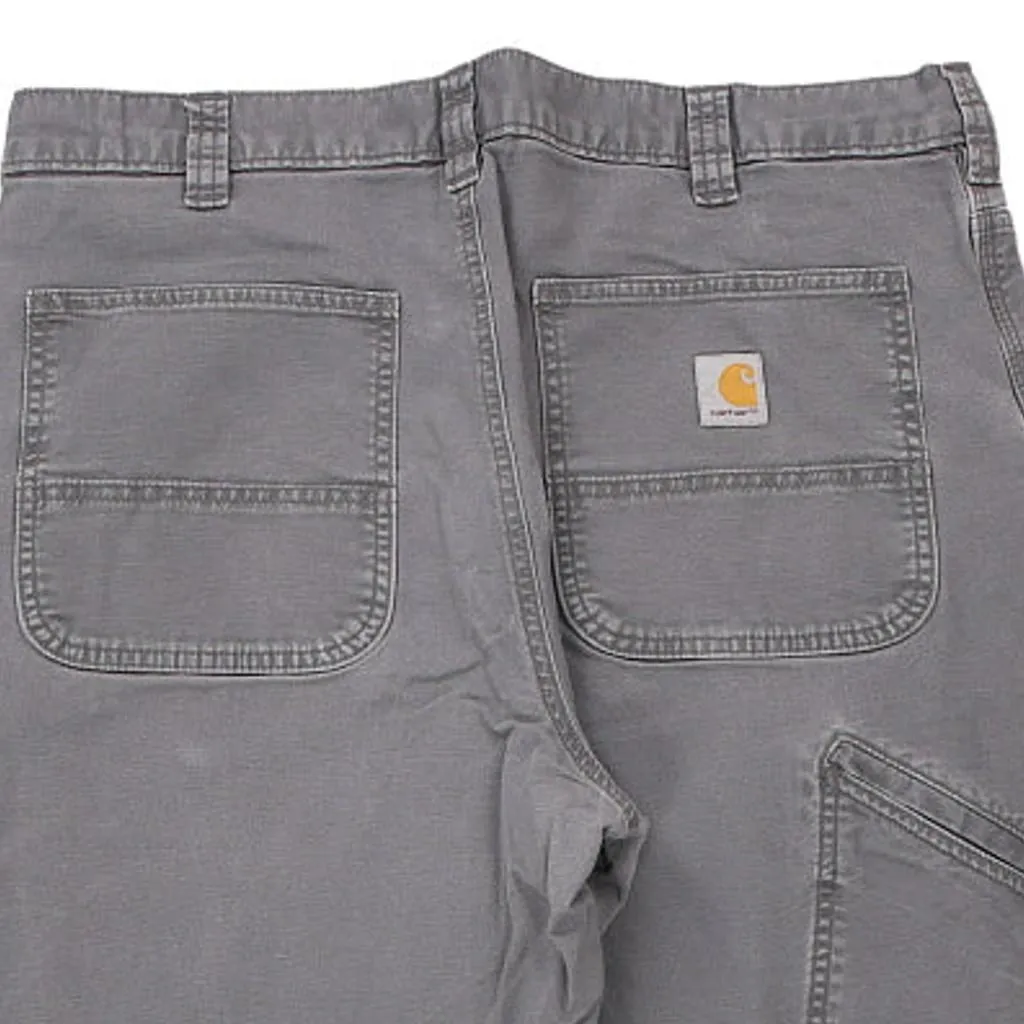 Grey Carhartt Cotton Jeans 36W 32L