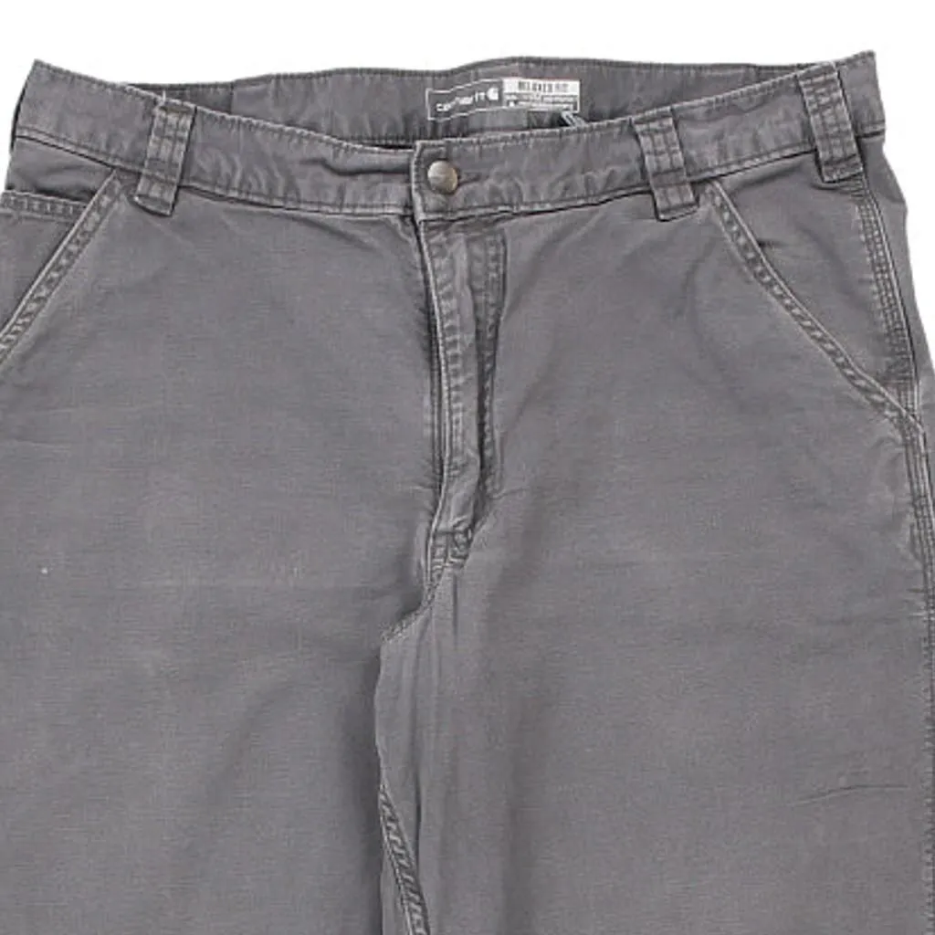 Grey Carhartt Cotton Jeans 36W 32L