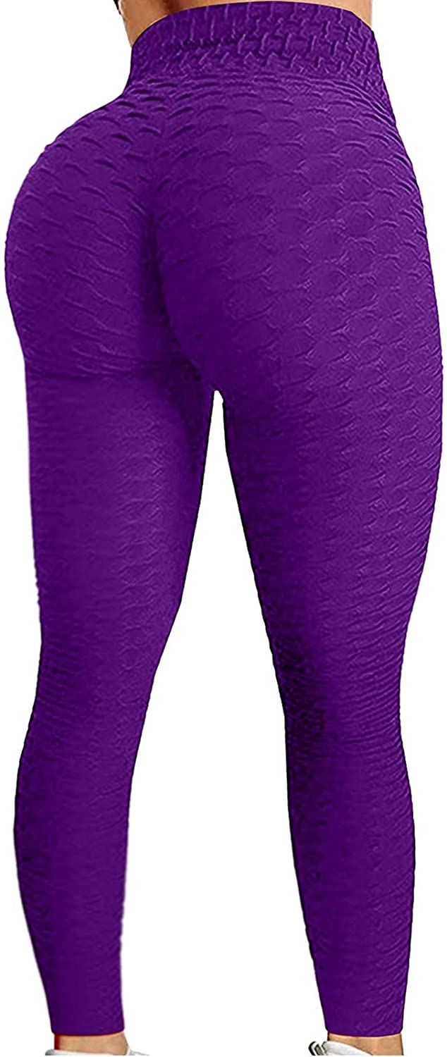 Women's Yoga Leggings with Booty Lift and Scrunch - Haute Edition