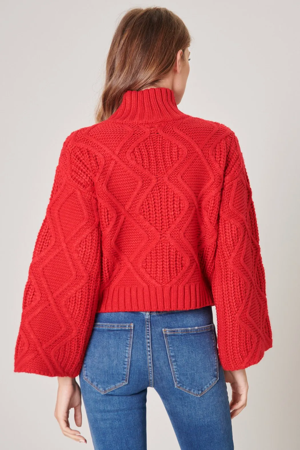 Ivy League Cable Knit Sweater