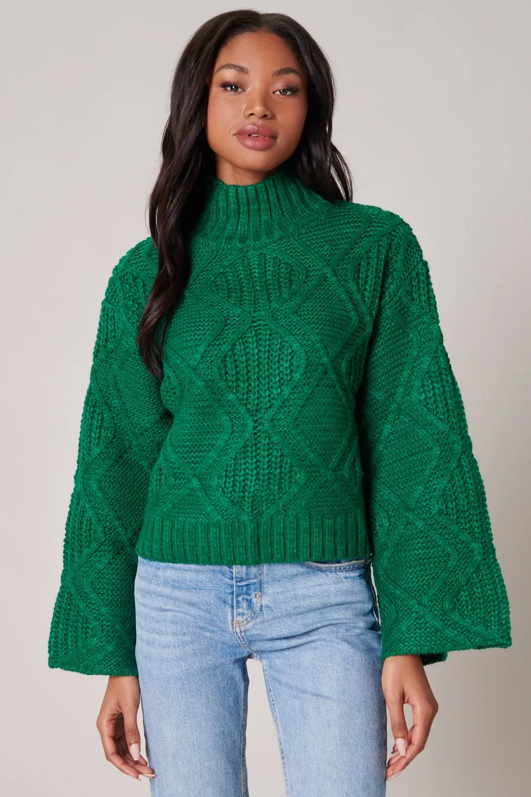 Ivy League Cable Knit Sweater