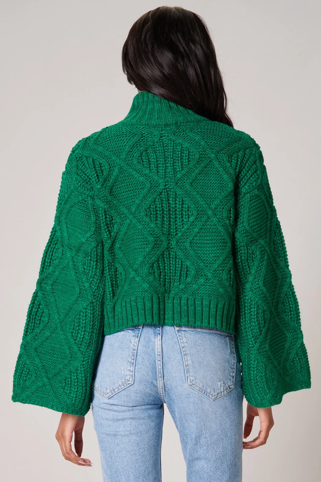 Ivy League Cable Knit Sweater