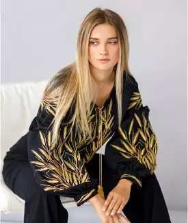 Kolosok Embroidered Blouse - Shop Now for Exquisite Handcrafted Design