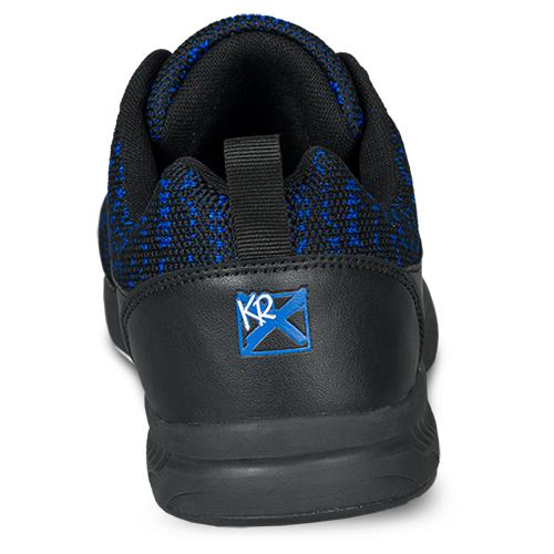 KR Strikeforce Men's Flyer Mesh Bowling Shoes Wide Black/Royal