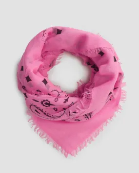 Kujten Effy Women's Pink Cashmere Scarf ak2904-231