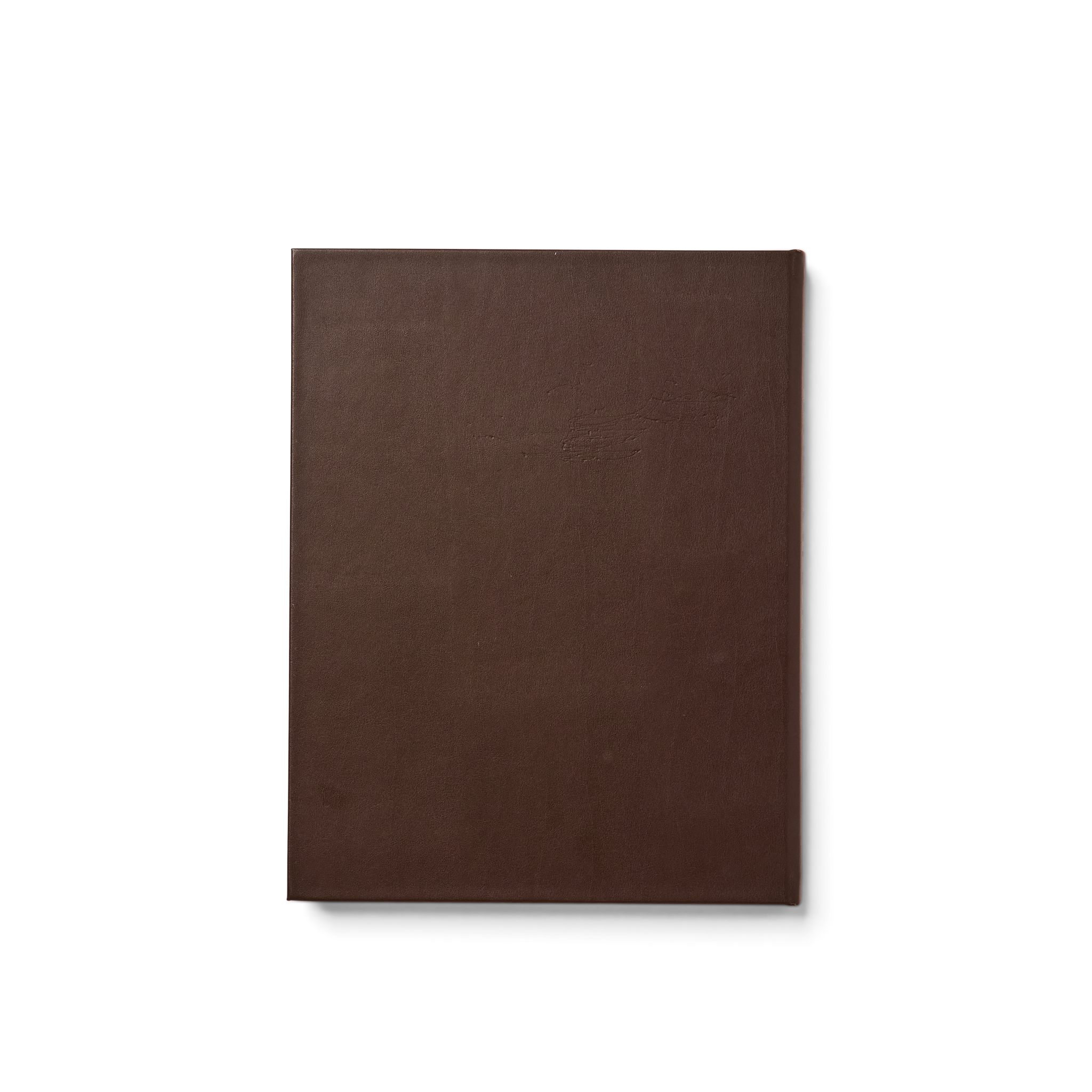 Brown Leather Bound Cowboy Book