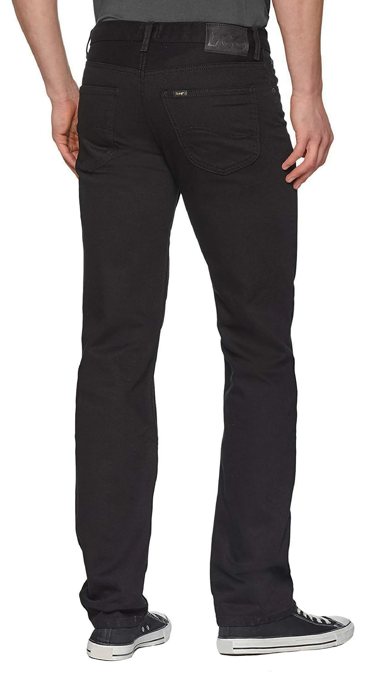 Lee Black Rinse Denim Comfort Jeans