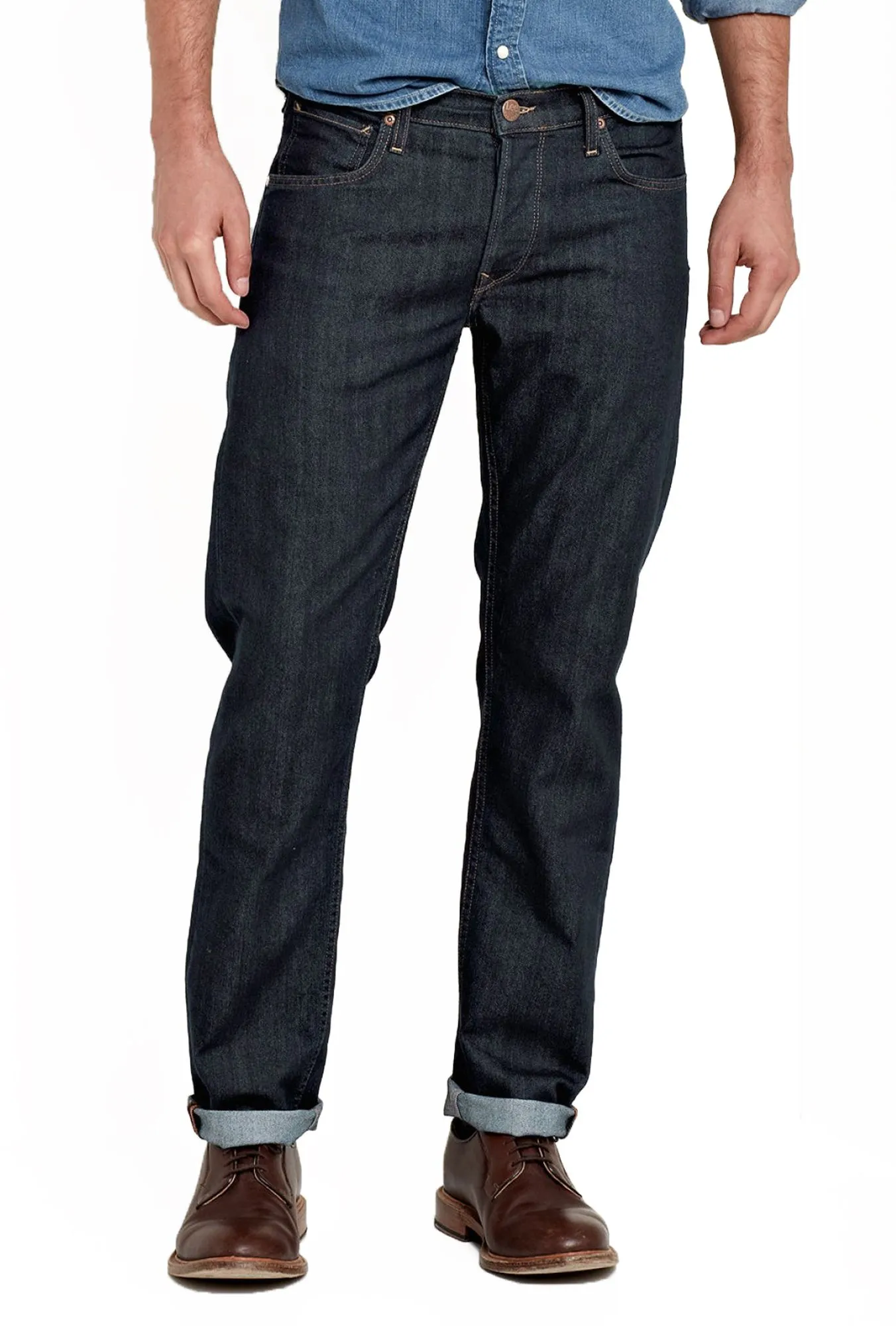 Lee Regular Rinse Straight Denim Jeans