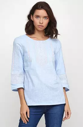 Lesya Embroidered Blouse