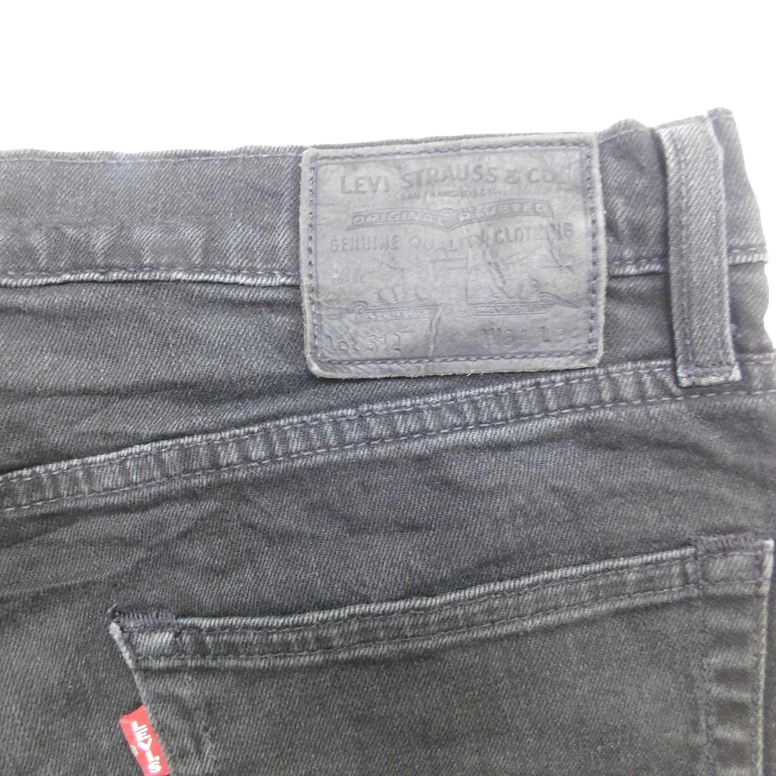 Levi's Black Jeans 512