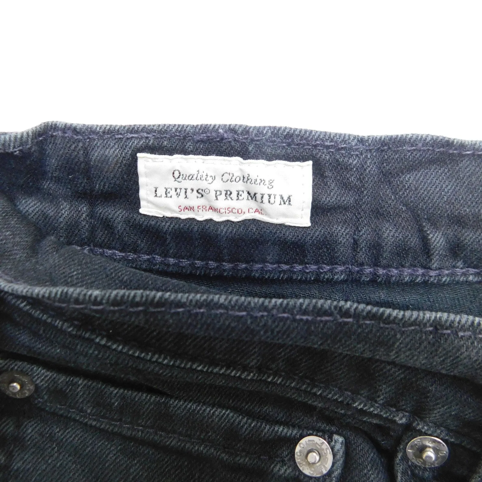 Levi's Black Jeans 512