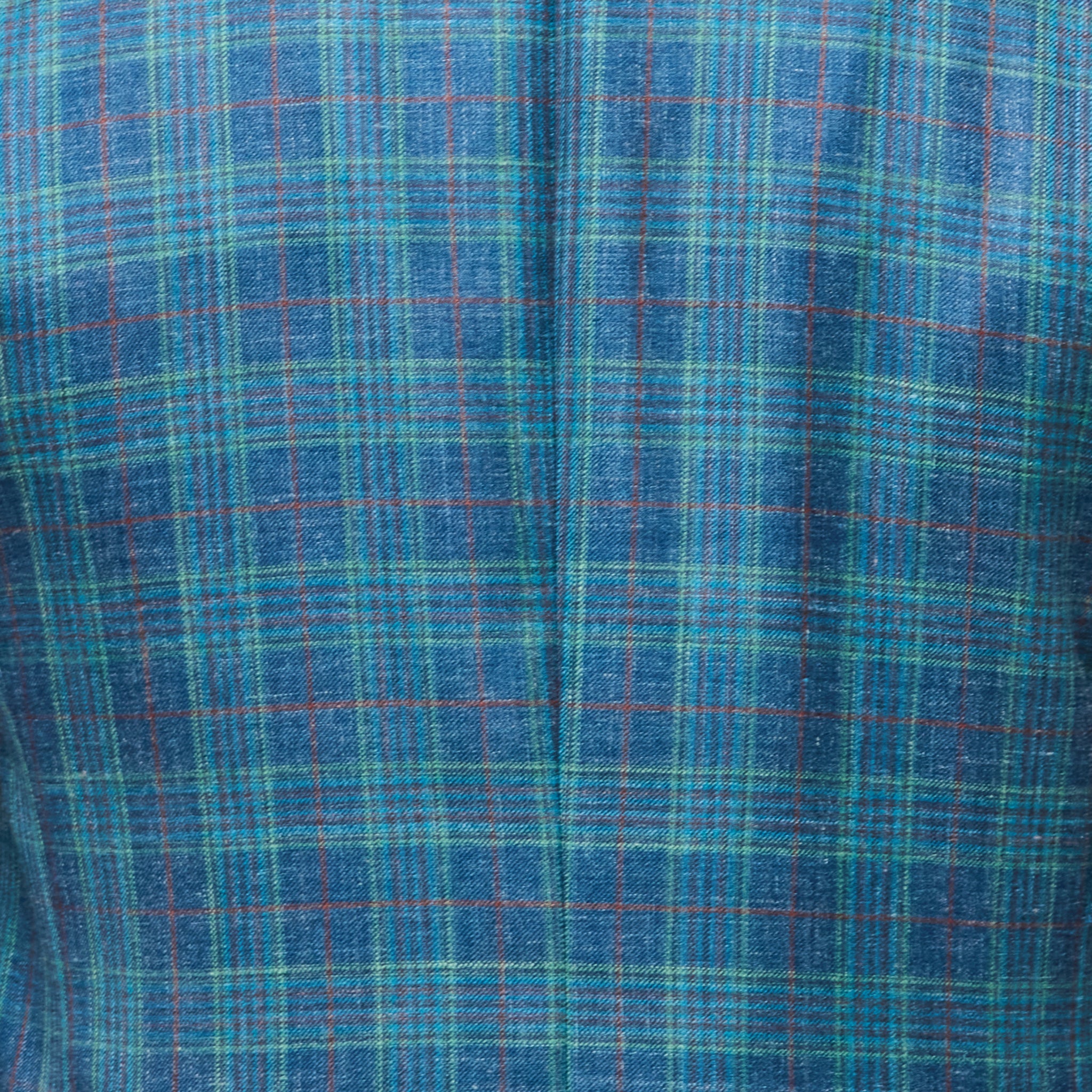 Lucchese Sport Coat - Blue/Green/Red Plaid