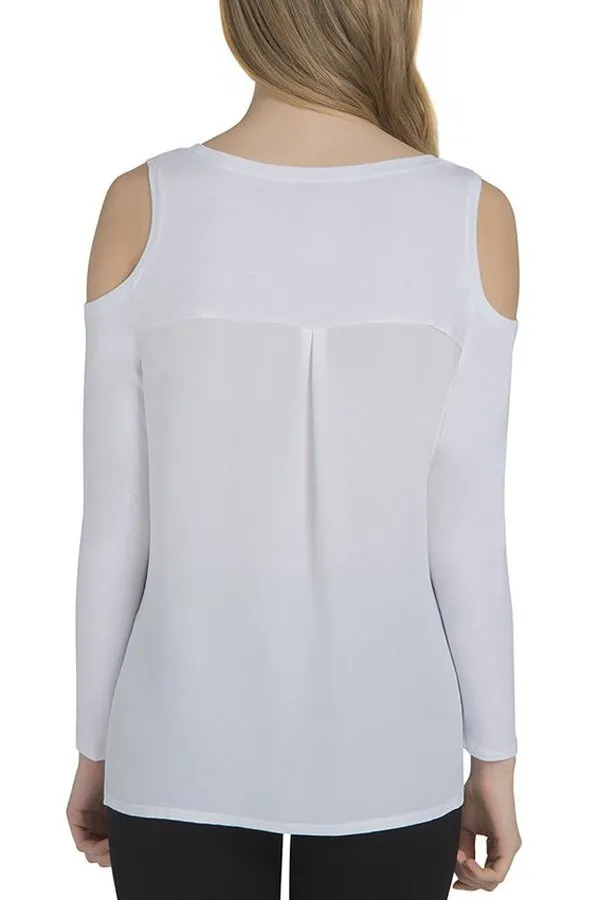 Lysse Cold Shoulder Blouse