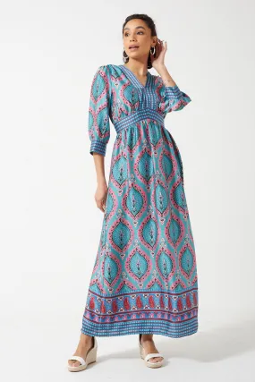 Long Sleeve Maxi Dress by Marc Angelo