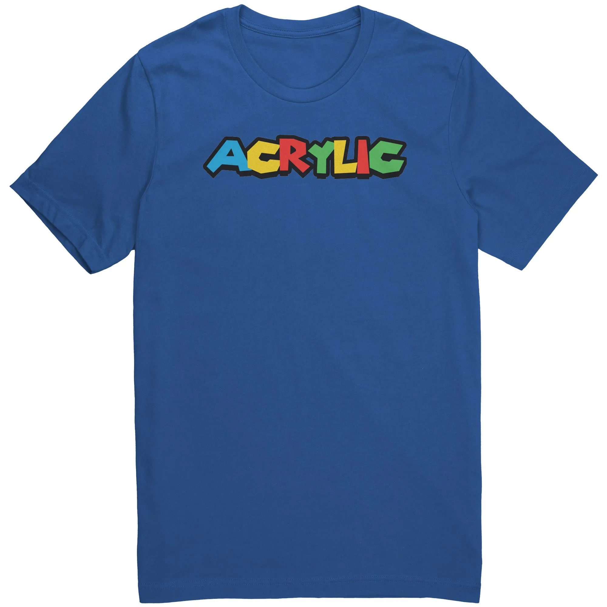 Mario Bros. Acrylic T-Shirt - Limited Edition