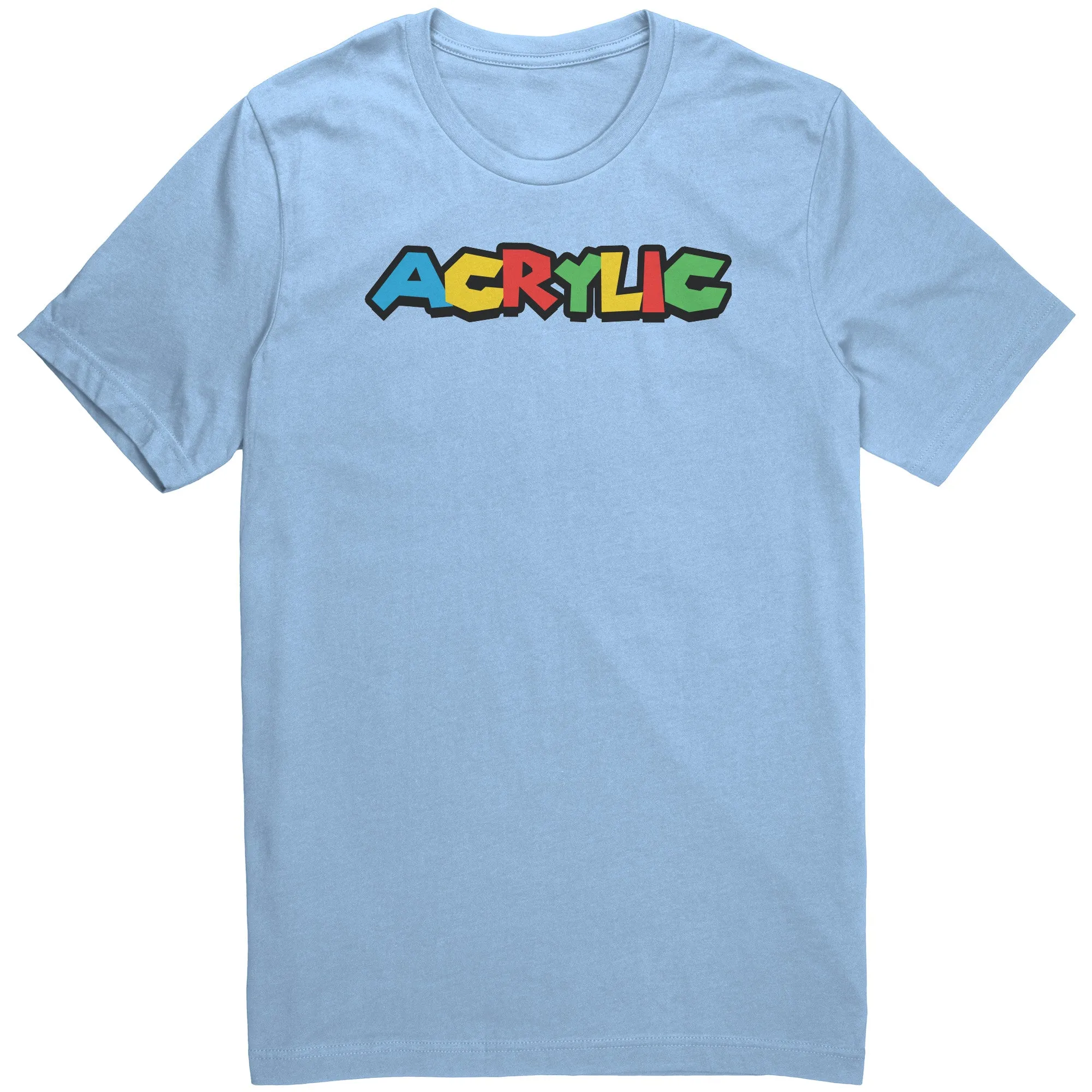 Mario Bros. Acrylic T-Shirt - Limited Edition