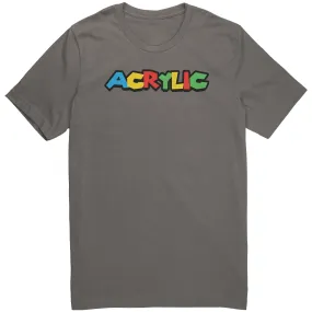 Mario Bros. Acrylic T-Shirt - Limited Edition