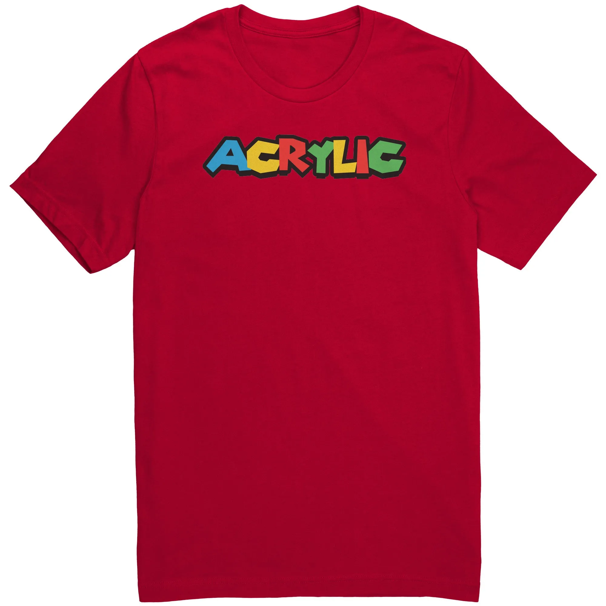 Mario Bros. Acrylic T-Shirt - Limited Edition