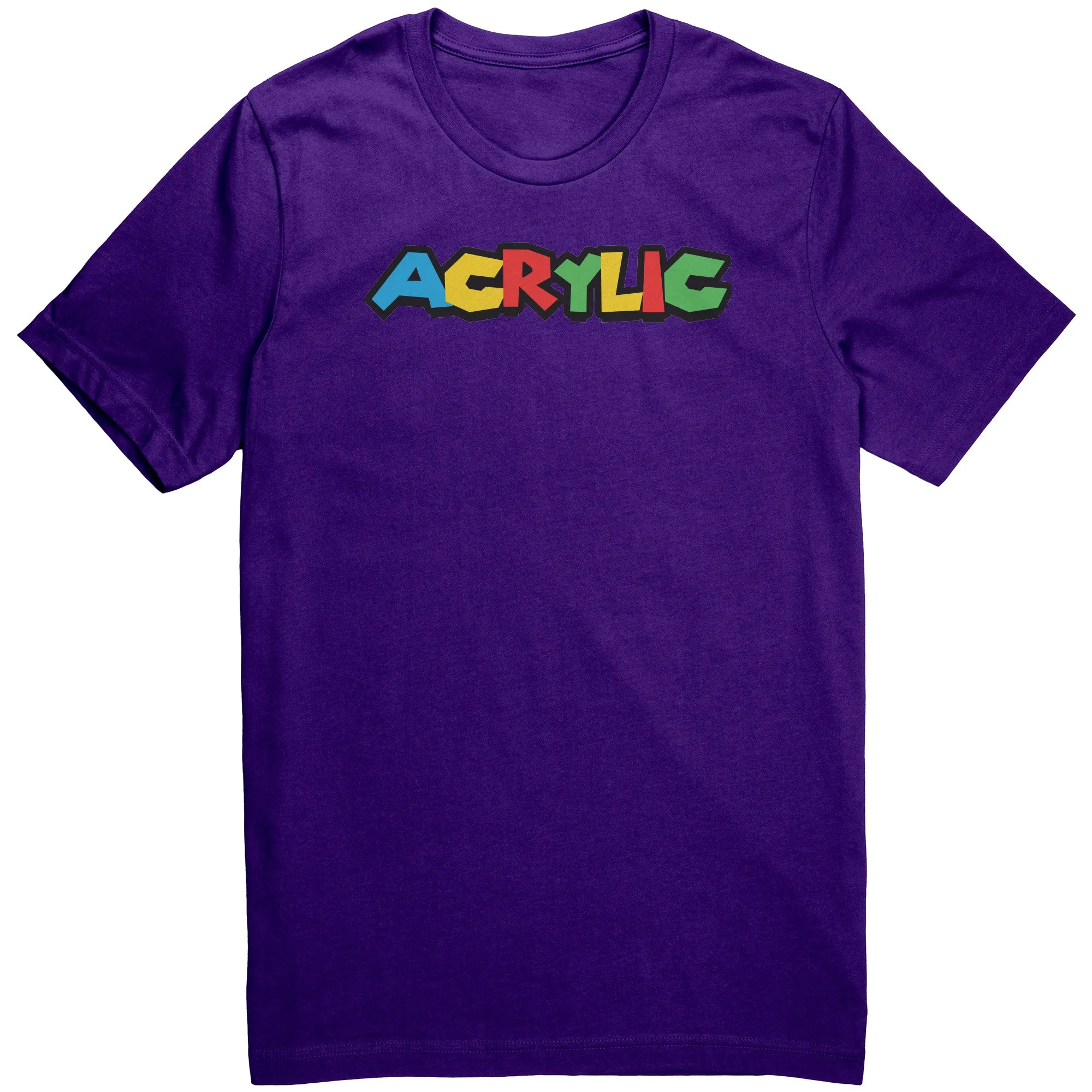 Mario Bros. Acrylic T-Shirt - Limited Edition