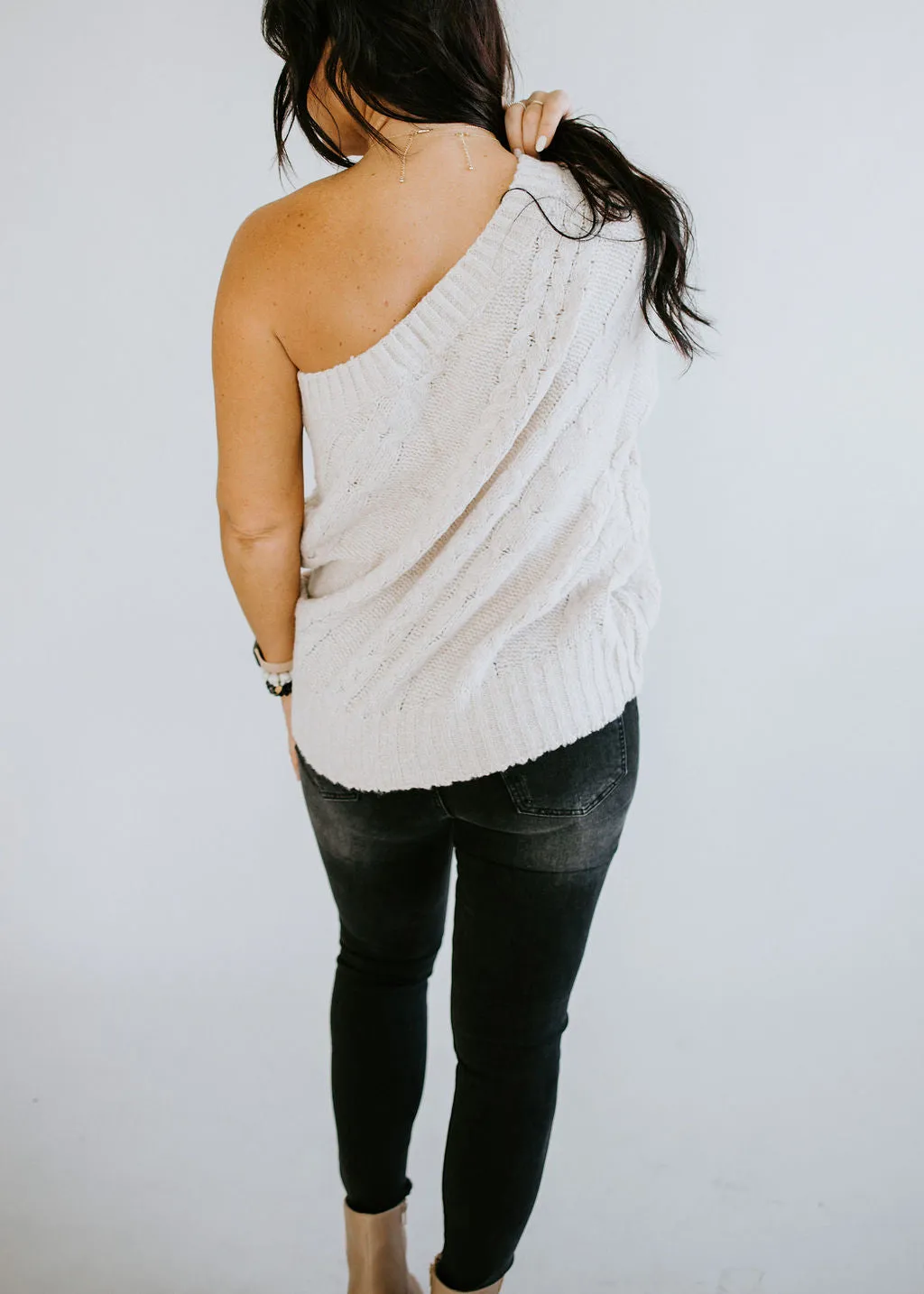 Maureen One-Shoulder Sweater