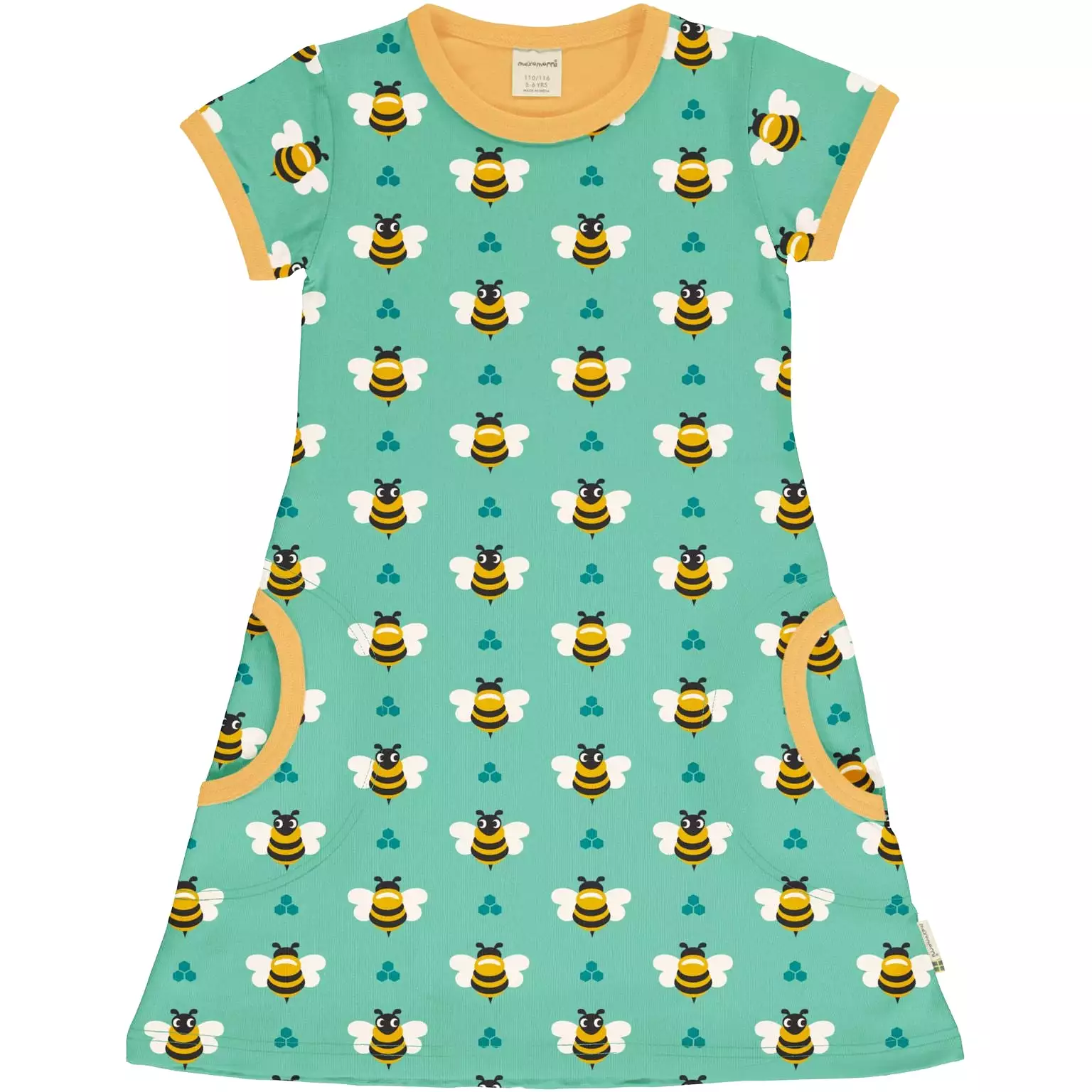 Maxomorra Bee Organic Cotton Dress.