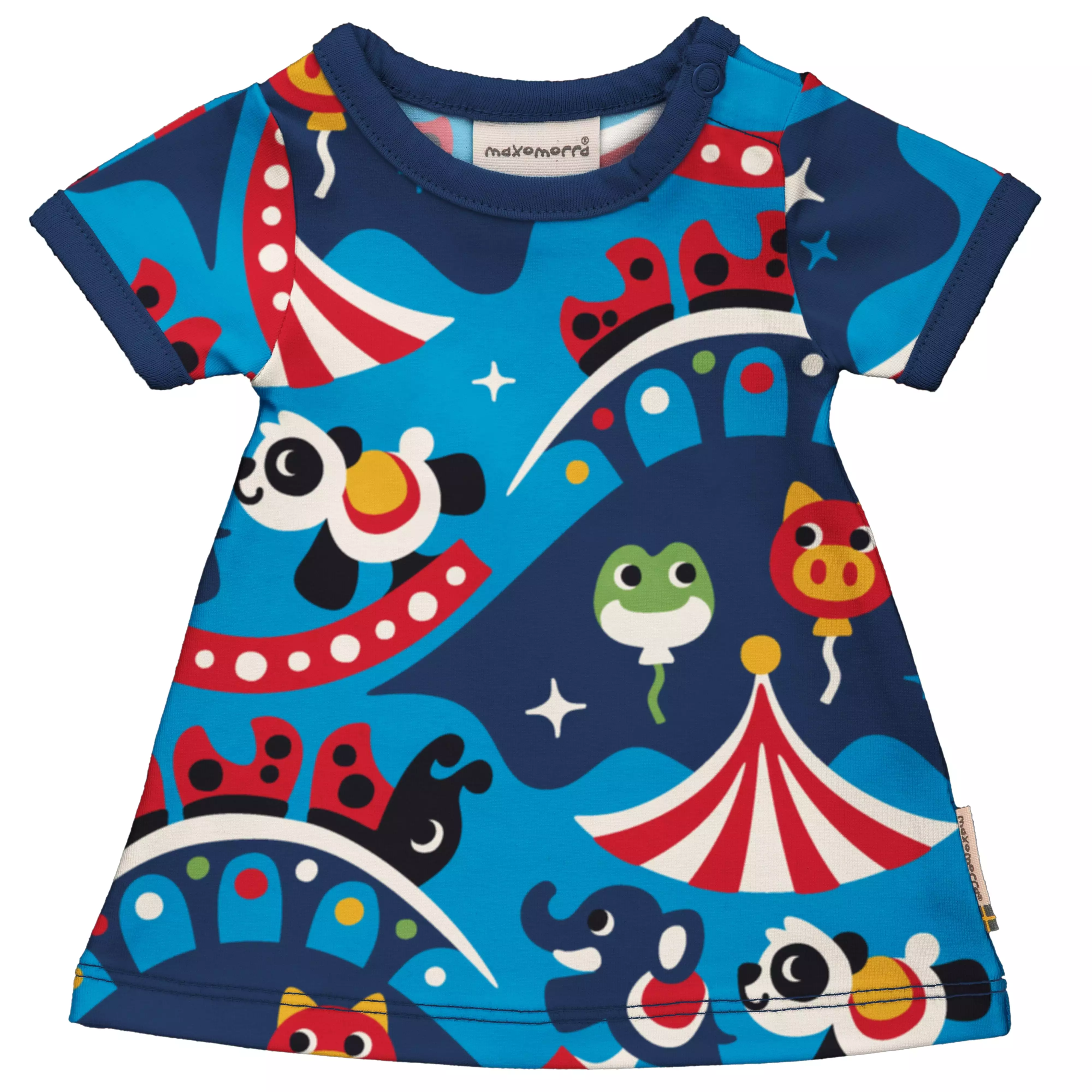 Maxomorra Fairground Doll Short Sleeve Dress