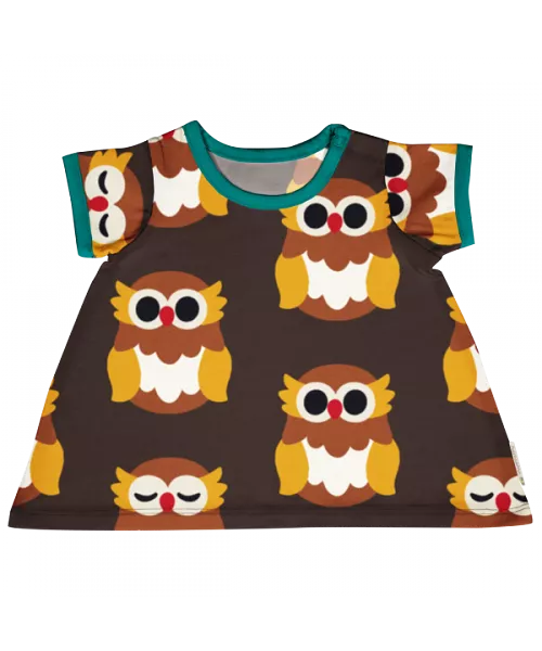 Maxomorra Owl Doll Dress