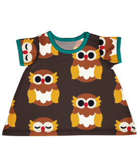 Maxomorra Owl Doll Dress