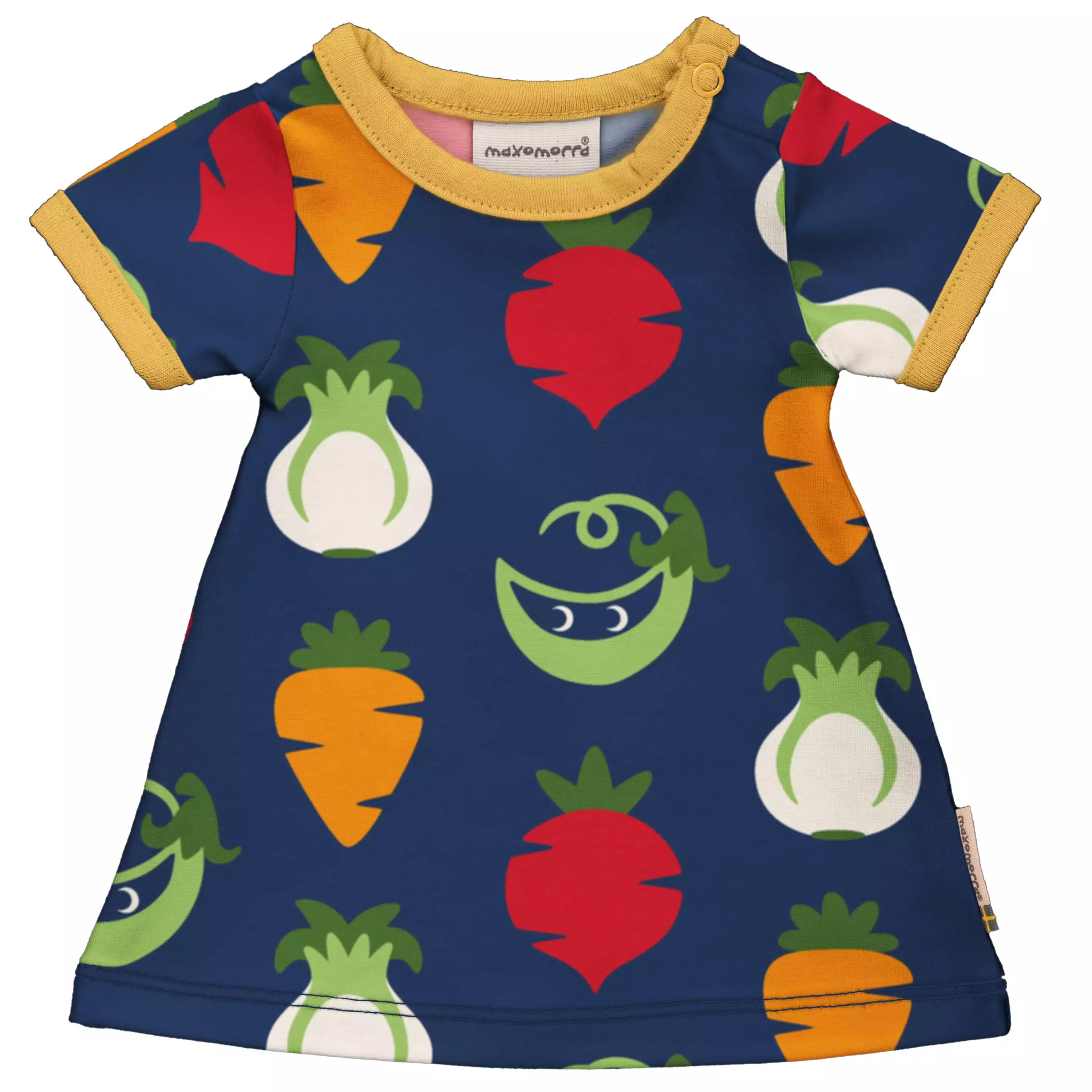 Maxomorra vegetables doll dress